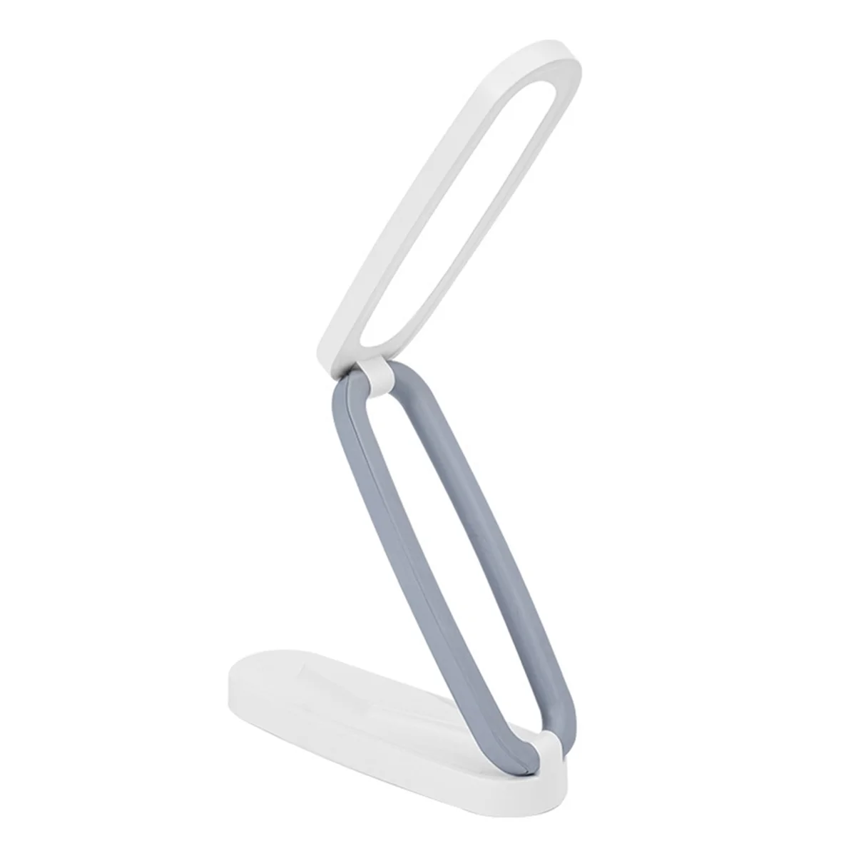 A72P LED Desk Lamp for Office Home Rechargeable Lamp Foldable & Portable Light Dimmable Wireless Reading Lamp White