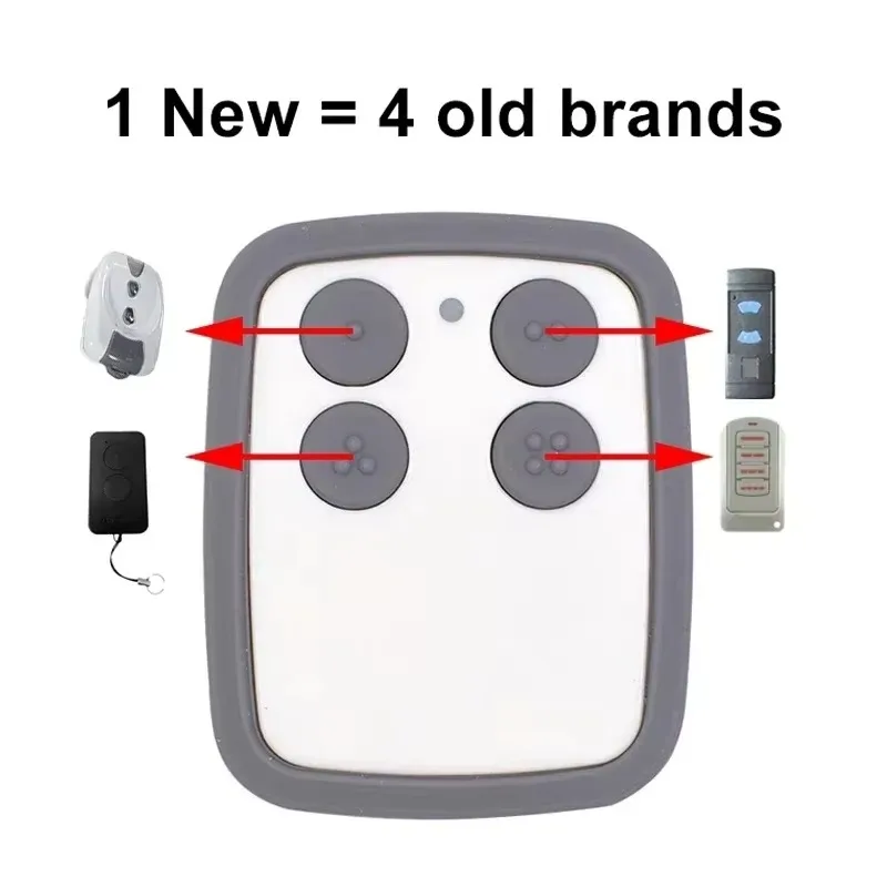 Télécommande multi-freq 250-868 MHz - Code roulant compatible pour portes de garage/porte/volet |   Duplicateur de clone de copie universelle