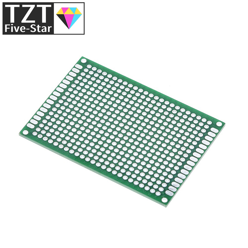 TZT 1/3/5pcs Breadboard Bread board prototype 5X7cm 432 Points double side super highly quality best pices green
