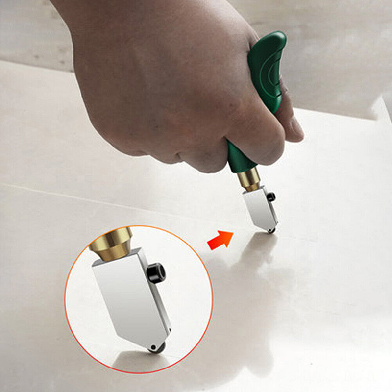 Specialty Tile Cutter Plastic Handle Carbide Head Glass Cutting Opener Scribing Knife Kit For Home Renovation DIY Cutting Tools