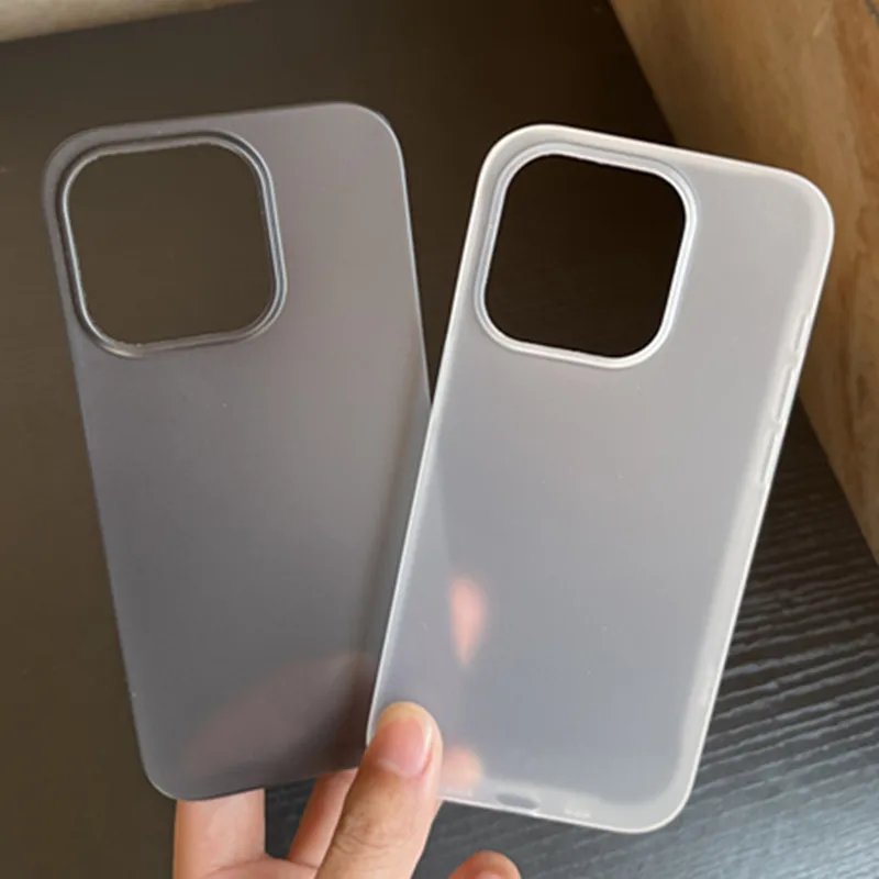 Ultra fino fosco duro pc translúcido claro caso de telefone para iphone 16 pro 15 14 plus 13 12 pro max carregamento sem fio compatível
