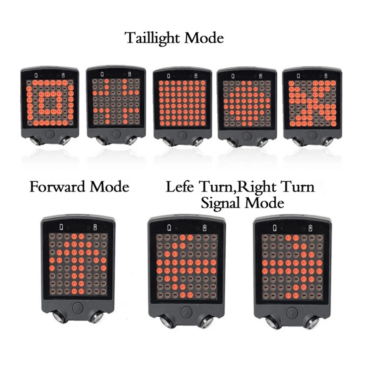 Neue Fahrrad Warnung Rücklicht USB Aufladbare Smart Wireless Fernbedienung Blinker Warnung Bremslicht Reit Ausrüstung