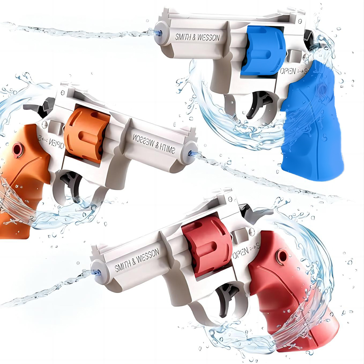 Mini Desert Eagle Manual Revolver Water Gun para crianças, pistola pequena, ao ar livre, brinquedo de praia, mecânico, fogo contínuo, ZP5