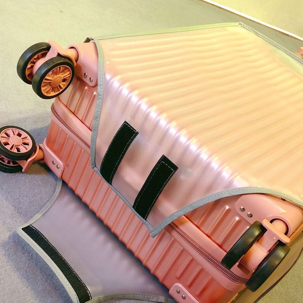 16-28 Zoll Reisegepäck abdeckung PVC transparente Gepäcks chutz abdeckung wasserdichte staub dichte Koffers chutz abdeckung Gepäck