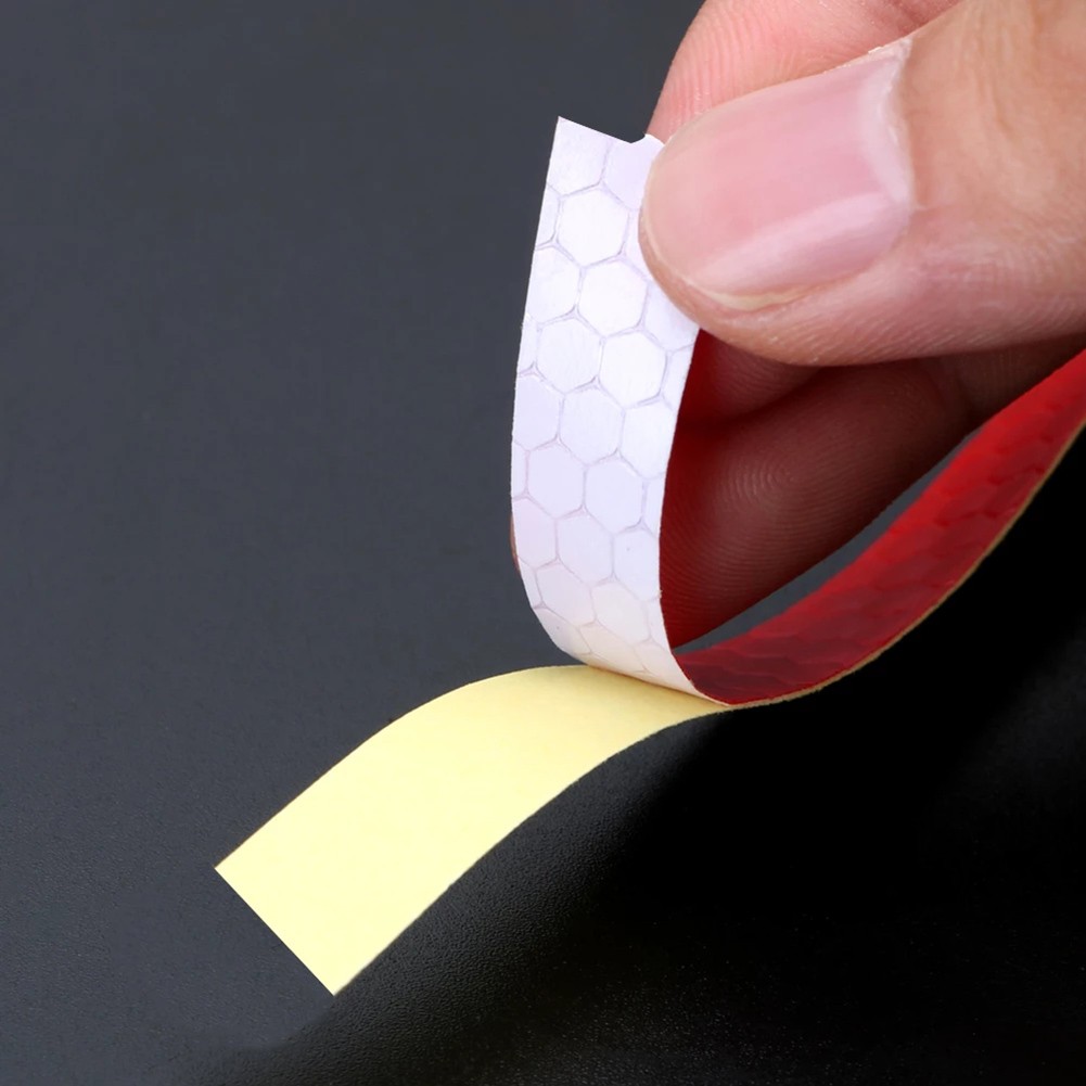 8 メートル反射テープ PVC 自転車ホイール反射蛍光ステッカー自転車反射ステッカーストリップテープサイクリング警告安全