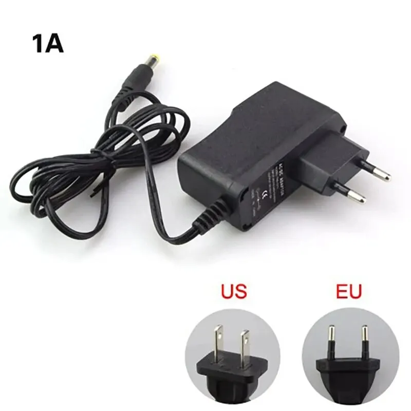 Convertidor transformador de fuente de alimentación de 12 voltios CA 100-240V a CC 12V UE EE. UU. Adaptador de corriente fuente cargador DC12V 1A 2A 3A Controlador LED