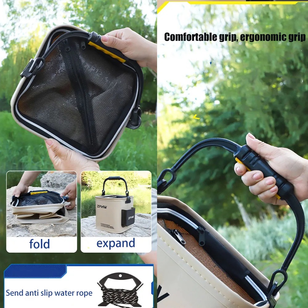 Bucket All for Fishing Stuff Fishing Supplies  Tackle Articles Accessory Goods Suitcase Sports Entertainment New Accessories