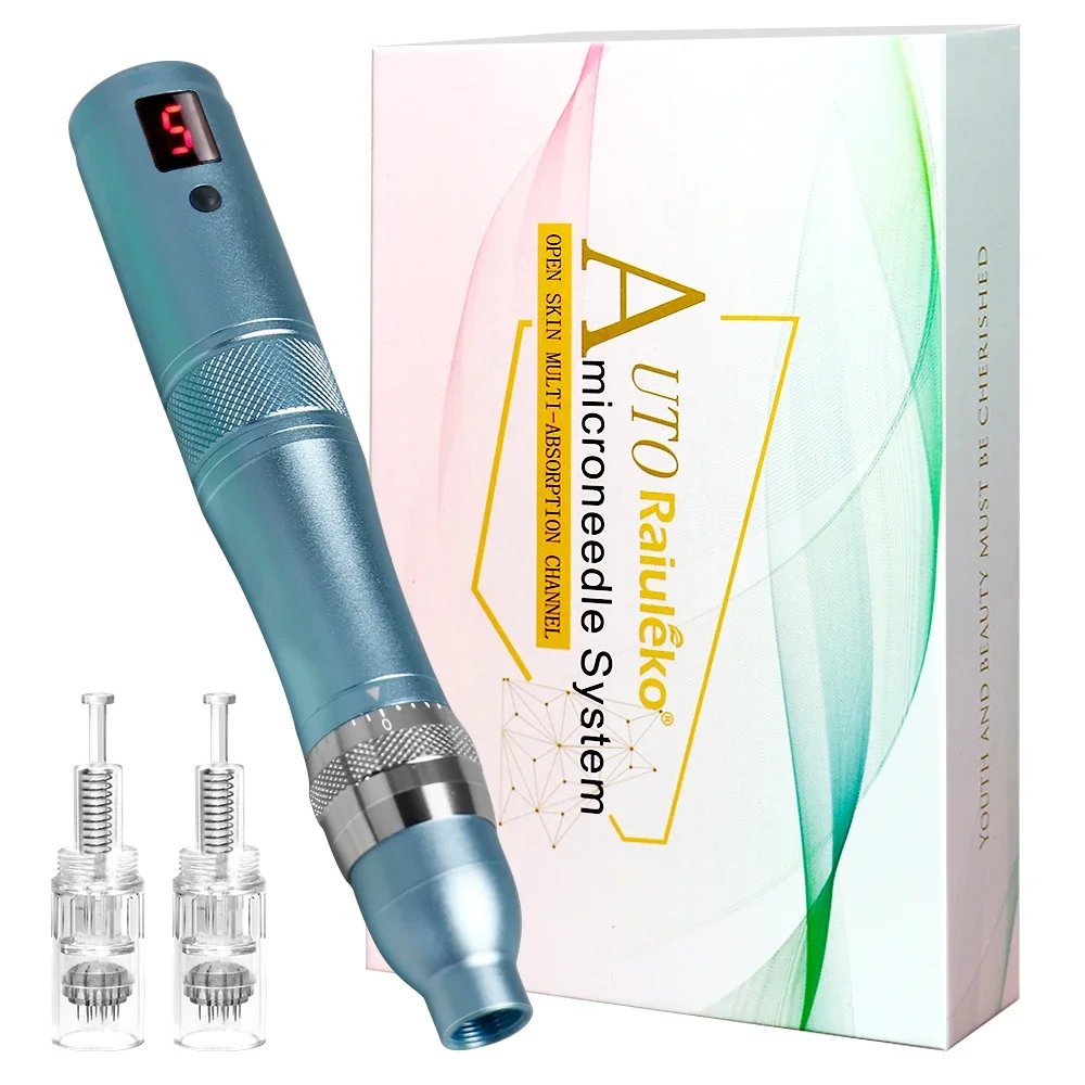 Ultima Dermapen 5 Gears Profesional Wireless Micro Needling Adjustable Skin Care Kit Microneedle Beauty Machine Home Use