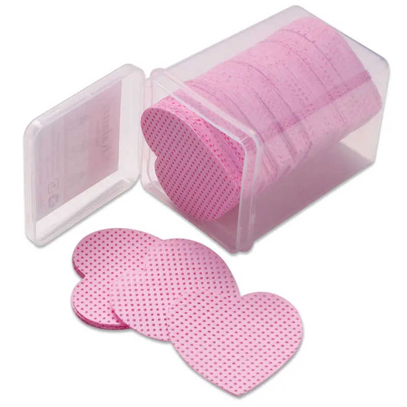 200pcs Wipes Paper Cotton Eyelash Glue Remover Wipe Mouth Of The Glue Bottle Prevent Clogging Glue Cleaner Pads Lash Extension