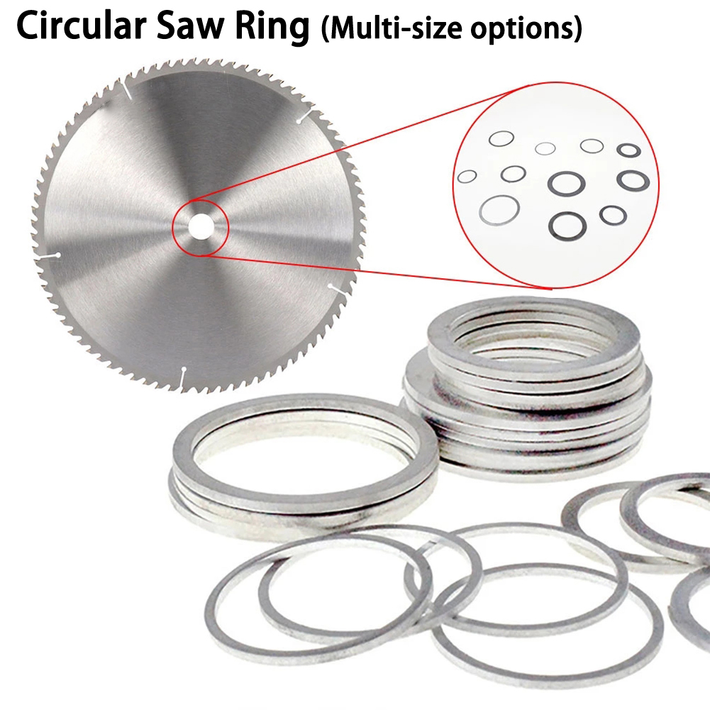 16/20/22/25.4MM Vòng Reducting Nhẫn Nhỏ Lưỡi Tròn Chuyển Đổi Vòng Đĩa Cắt Gỗ Dụng Cụ Cắt