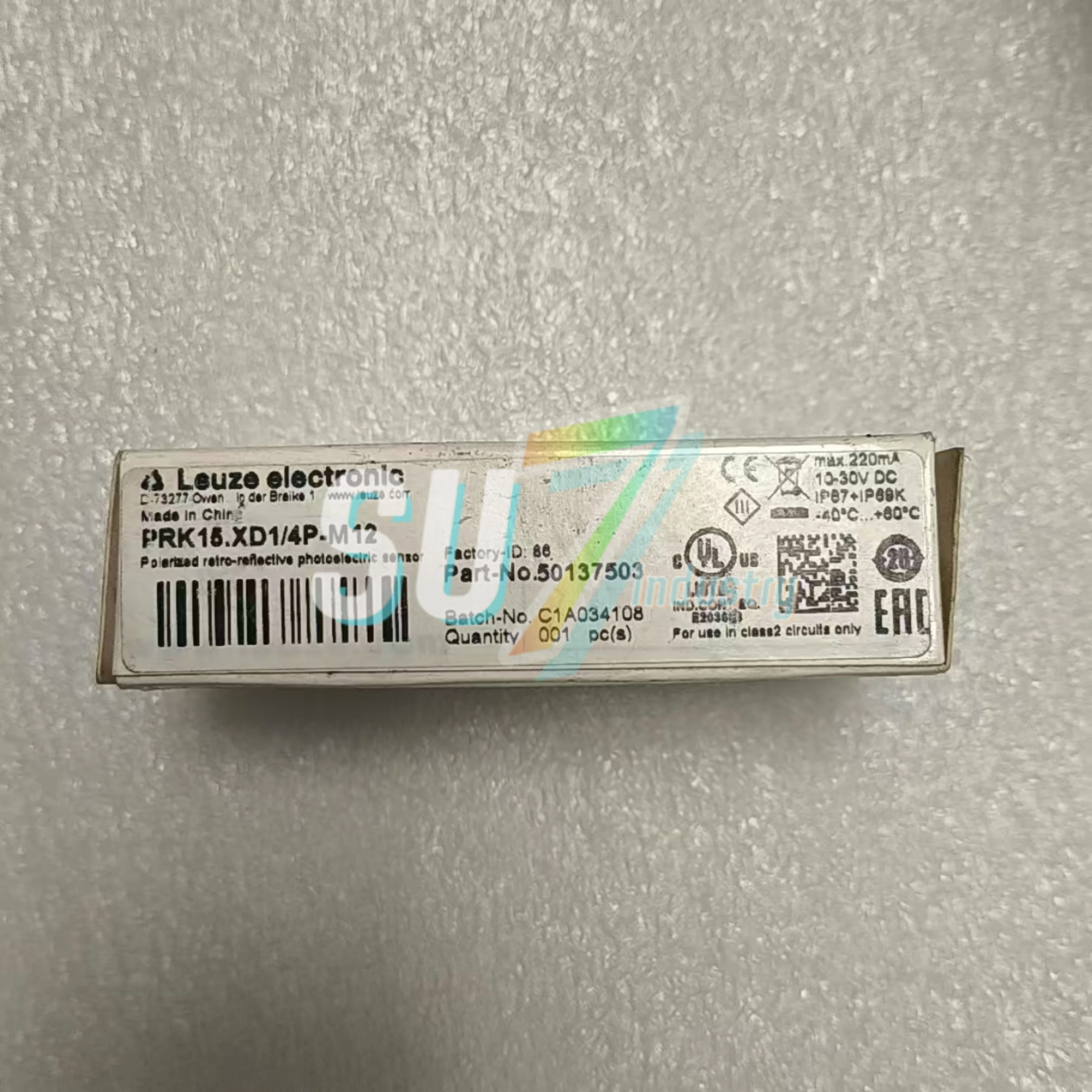 new original    PRK15XD14PM12    PRK46C4PM12   Inductive Sensor