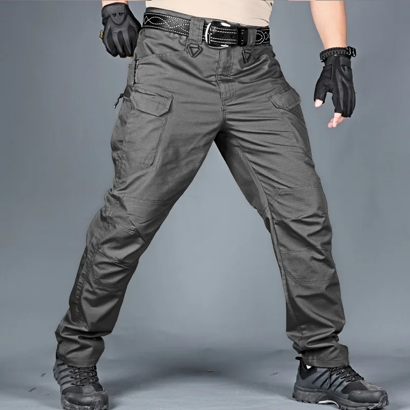 15 cores! Outono 2023 novo exército camuflagem ao ar livre multi saco calças wearable camuflagem calças de carga dos homens