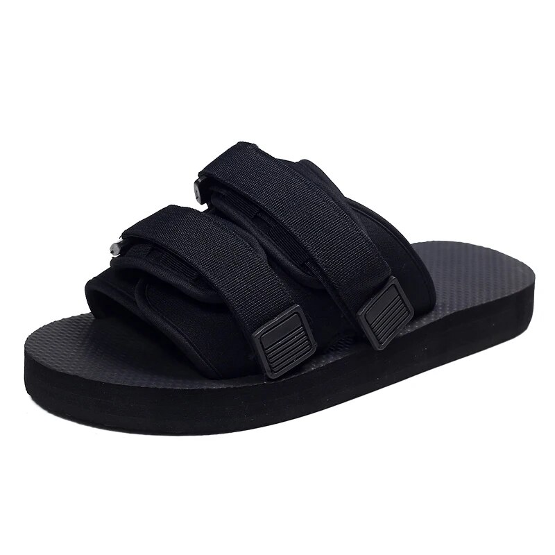 Chinelos de lona com gancho para homens e mulheres, sapatos casuais para casal, chinelos de praia para calços, chinelos ao ar livre, moda verão