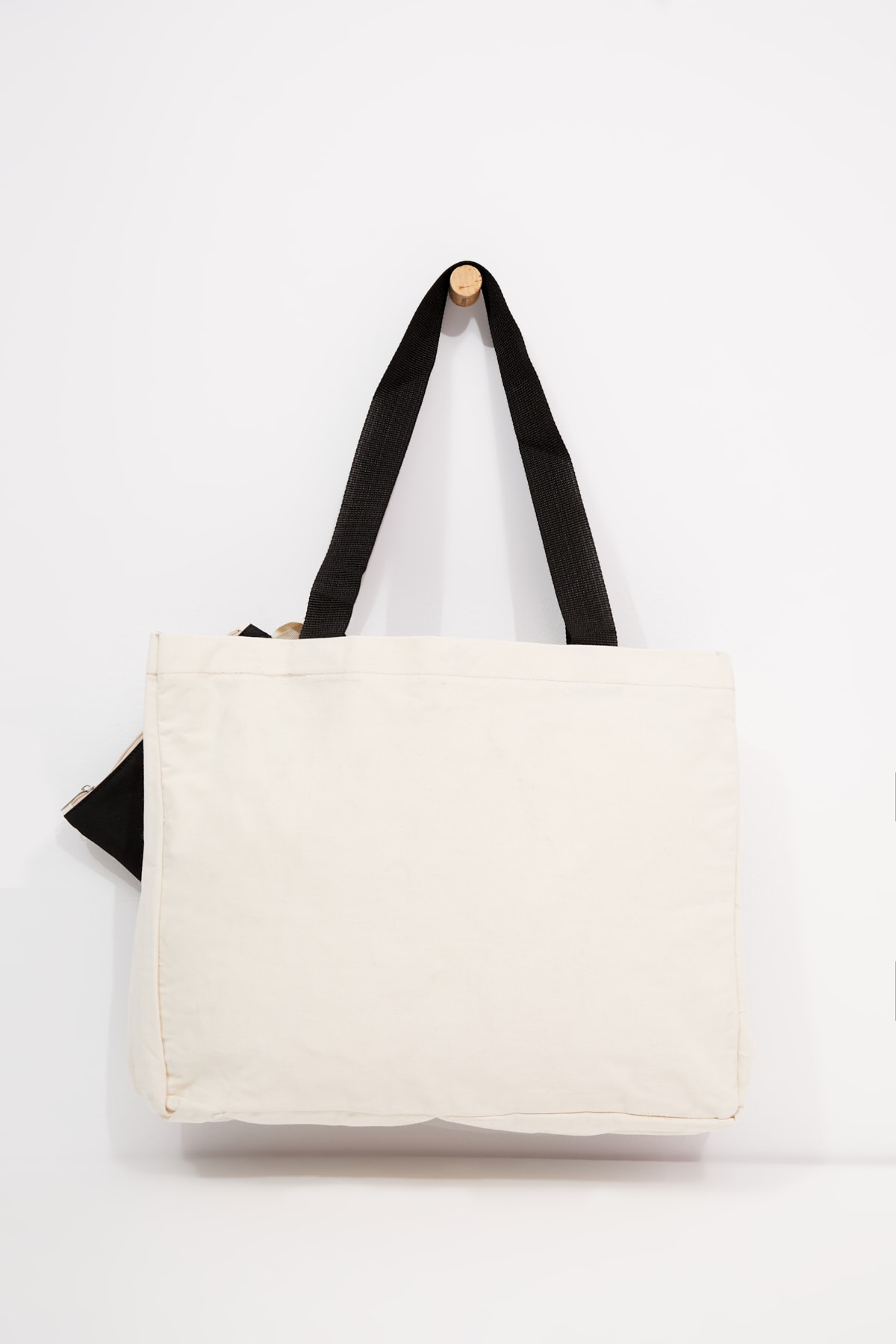 Women Beach bag cream 45X50 cm