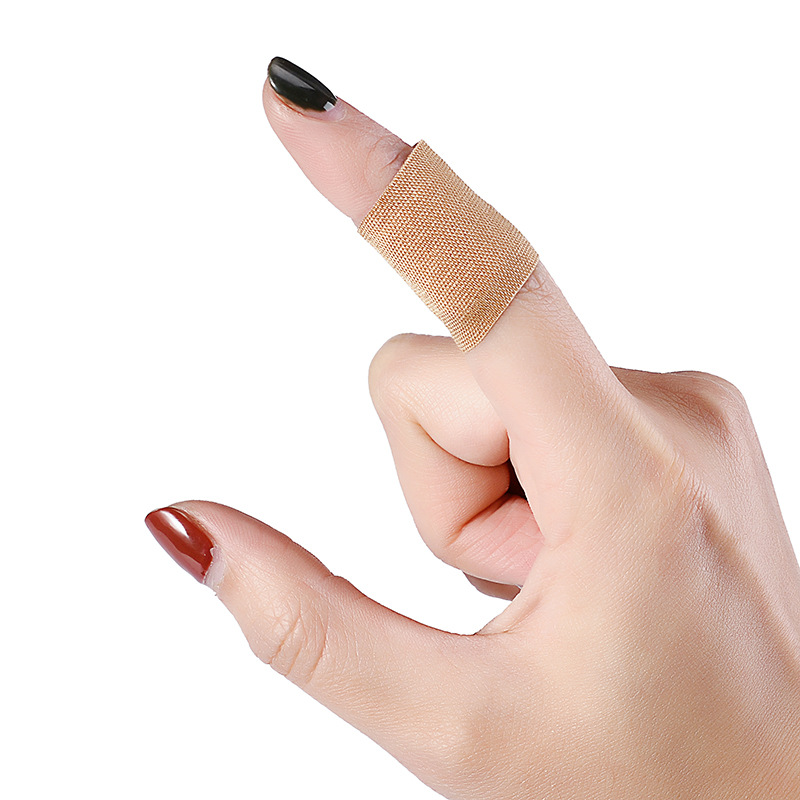 100 pçs tecido elástico band-aid kit de primeiros socorros ferida adesivo emplastro ataduras médicas adesivo para viagens em casa sobrevivência ao ar livre