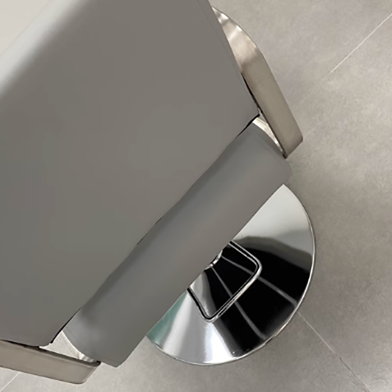 Poltrona da barbiere di lusso per barbiere Poltrona da barbiere progettata girevole in oro personalizzata Mobili per salone di bellezza Cadeira De Barbeiro