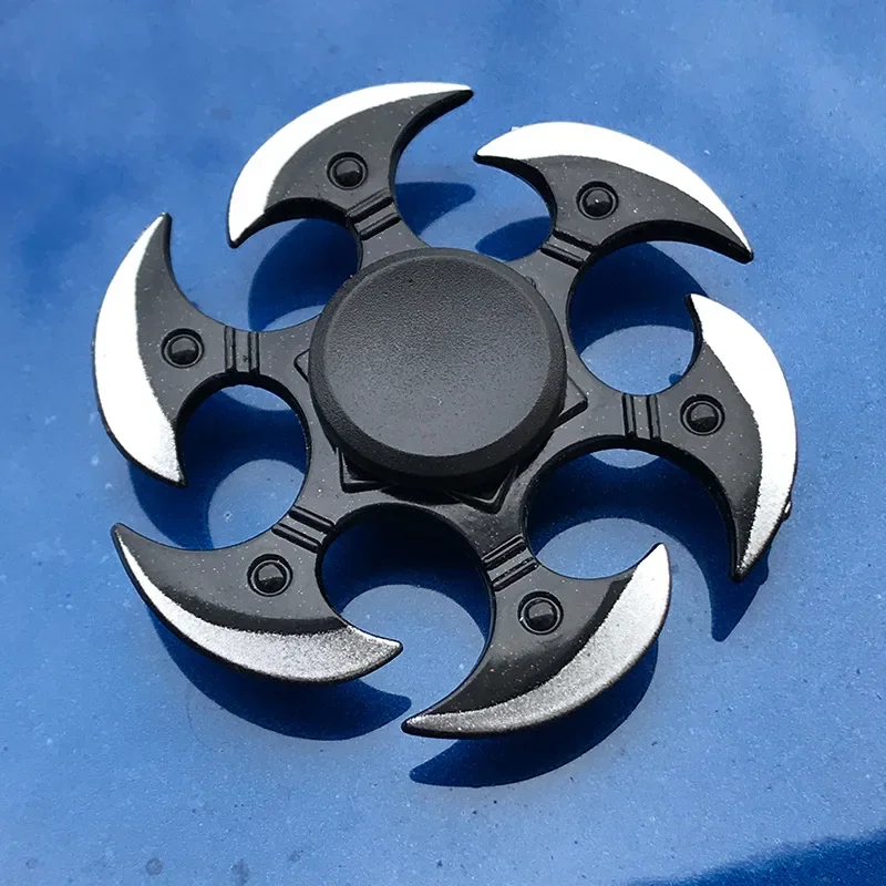 Ninja Fidget Spinner โลหะโทรศัพท์มือถือชุดเกม Hand Spinner บรรเทาความเครียดของเล่นงานอดิเรกสําหรับผู้ใหญ่ออทิสติกความคิดสร้างสรรค์ของขวัญ