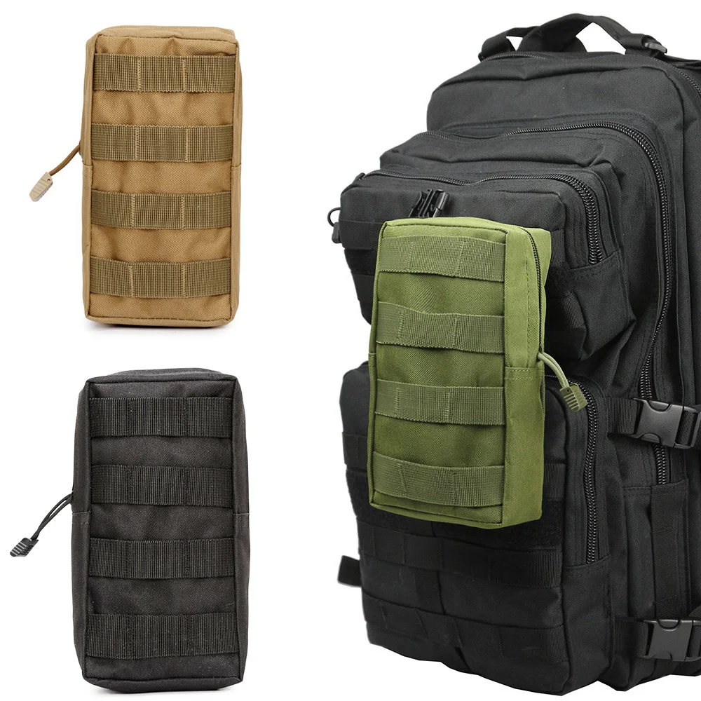 Outdoor Taktische Molle Taille Tasche Oxford Camouflage Lagerung Fanny Pack für Jagd Rucksack Taktische Weste Befestigung