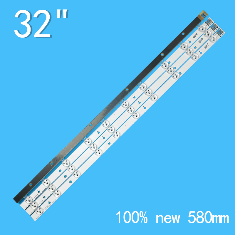 Retroiluminación LED para D1GE-320SC1-R2 R3 LTJ320HN07-V UE32J5100 UA32EH5080 UE32EH5000 UE32EH5300 UE32EH5450 UE32EH5007K BN96-21476A