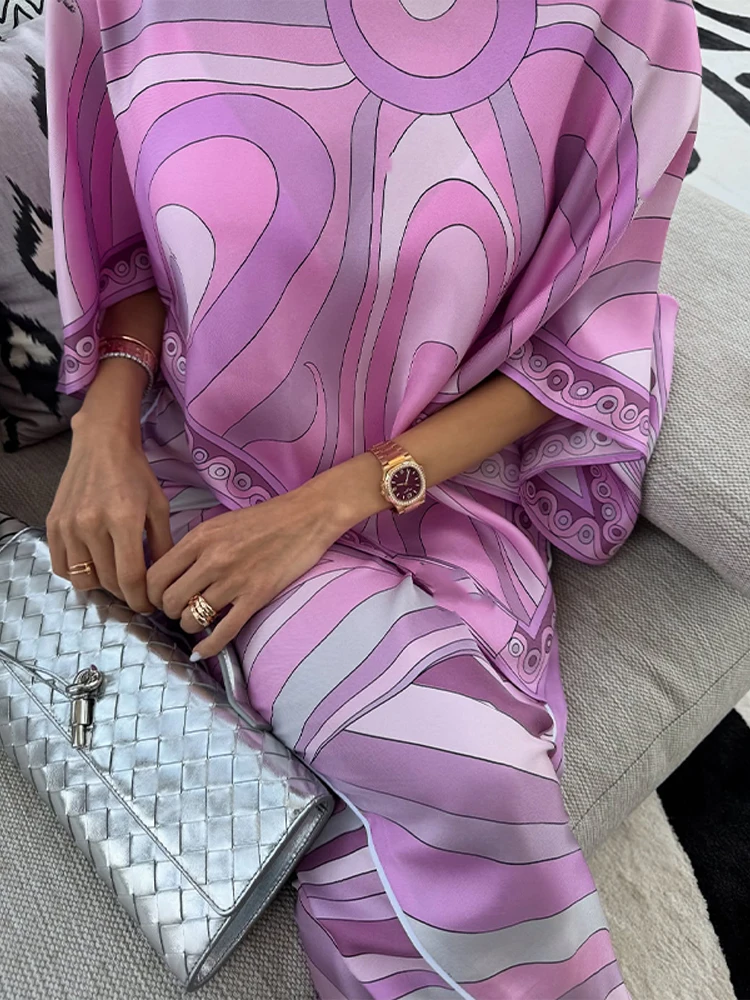 Gedruckt Top Rock Anzug Frauen Zwei Stücke Set Elegante Unregelmäßige Top Zipper Lange Röcke Sets Dame Sommer Casual Urlaub Outfit