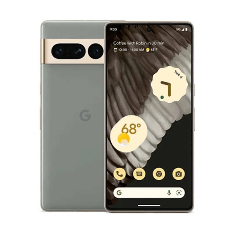 Google Pixel 7 Pro 5G Smartphone 12GB RAM 128GB/256GB ROM 6.7" 120HZ OLED NFC Android 13 IP68 Teléfono resistente al agua y al polvo