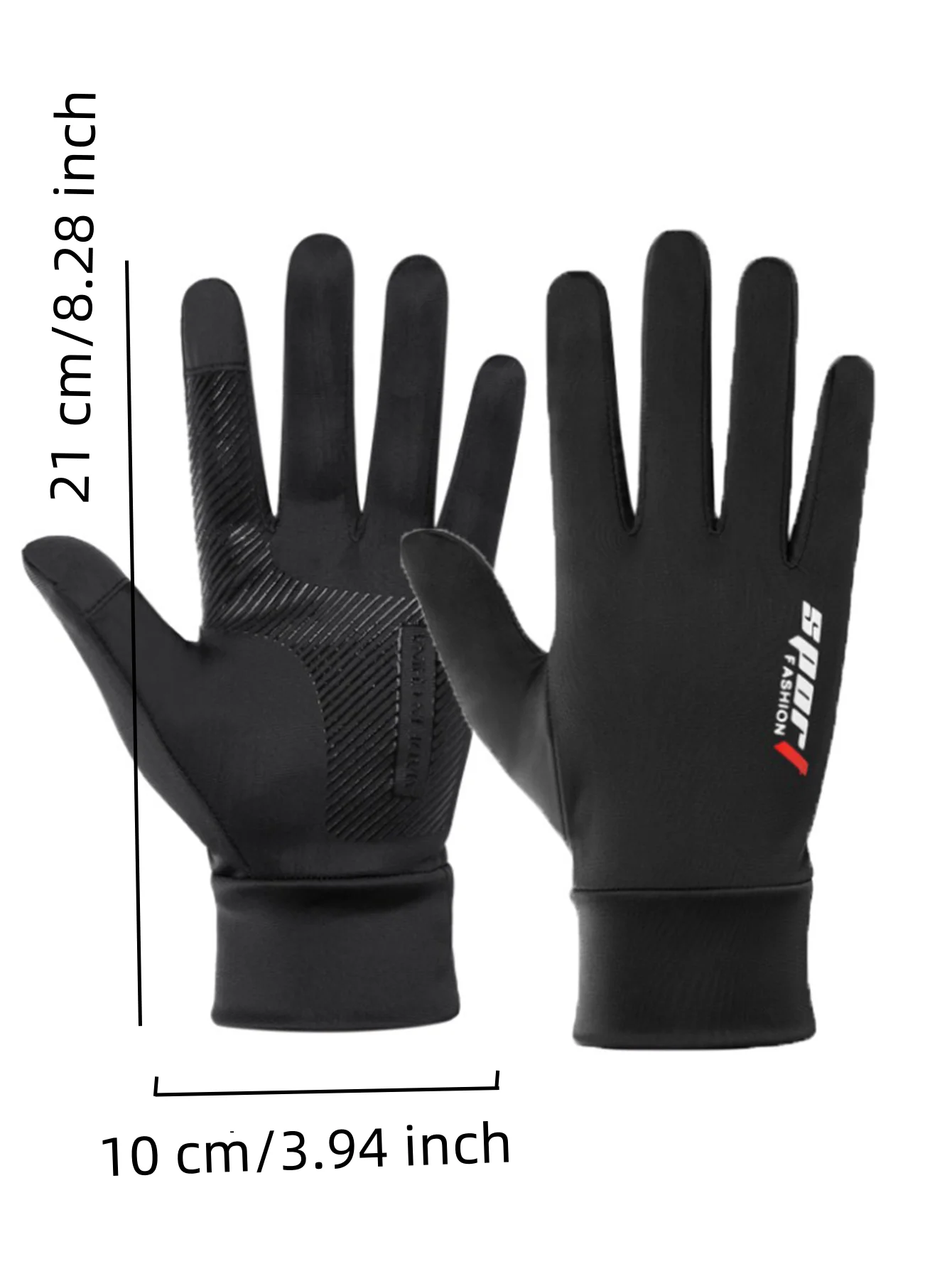 1 paar handschoenen met alle vingers, ademend, schokbestendig, touchscreen fietshandschoenen, lente en zomer, mountainbike, racehandschoenen
