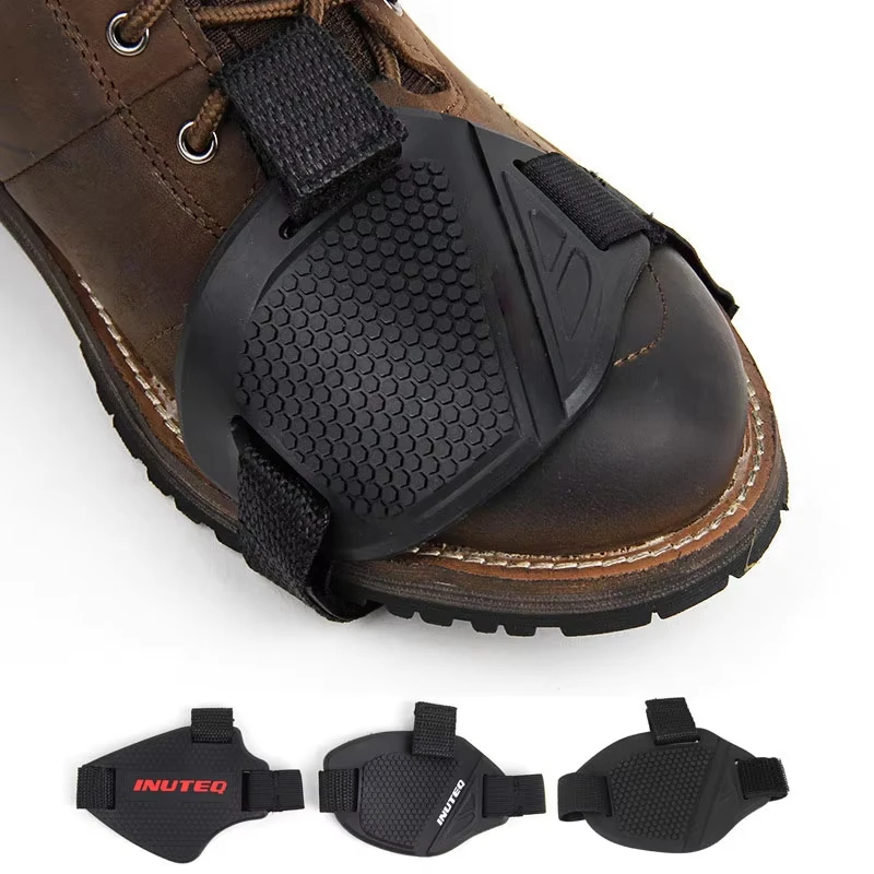 Protezione per scarpe cambio moto in gomma Protezione per scarpe cambio moto regolabile Protezione per stivali per scarpe da moto