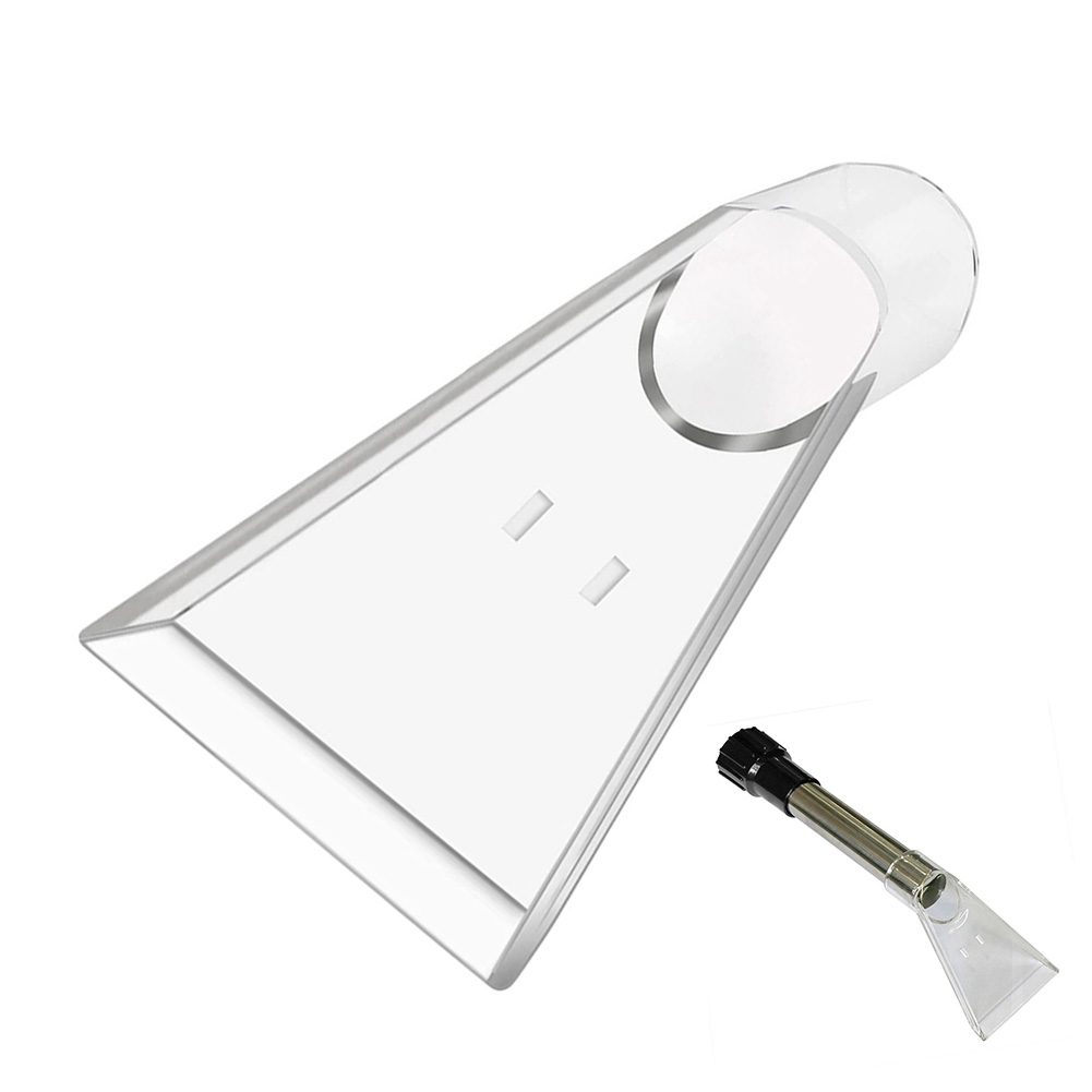 Boquilla de aspiradora de 38mm, cabezal de cepillo giratorio, boquilla transparente de 14cm x 9,2 cm, secador de alfombras, accesorios para aspiradoras B 203665 y.