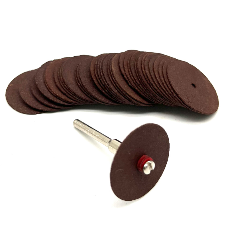 37個24ミリメートルガラス繊維強化ミニドリル切削ディスクdremelアクセサリーためにホイールを遮断研磨工具ロータリーツール