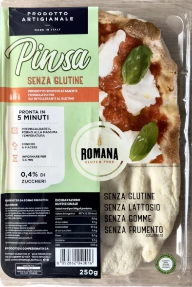 Glutenfreie Pinsa 250g - Romana