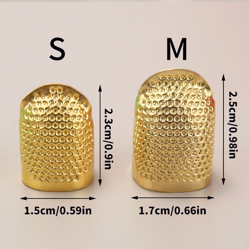 Adjustable Vintage Sewing Thimble, Handmade Non-slip Embroidery against Ring, Vintage Needle Presser Needle Hoop Finger Holder