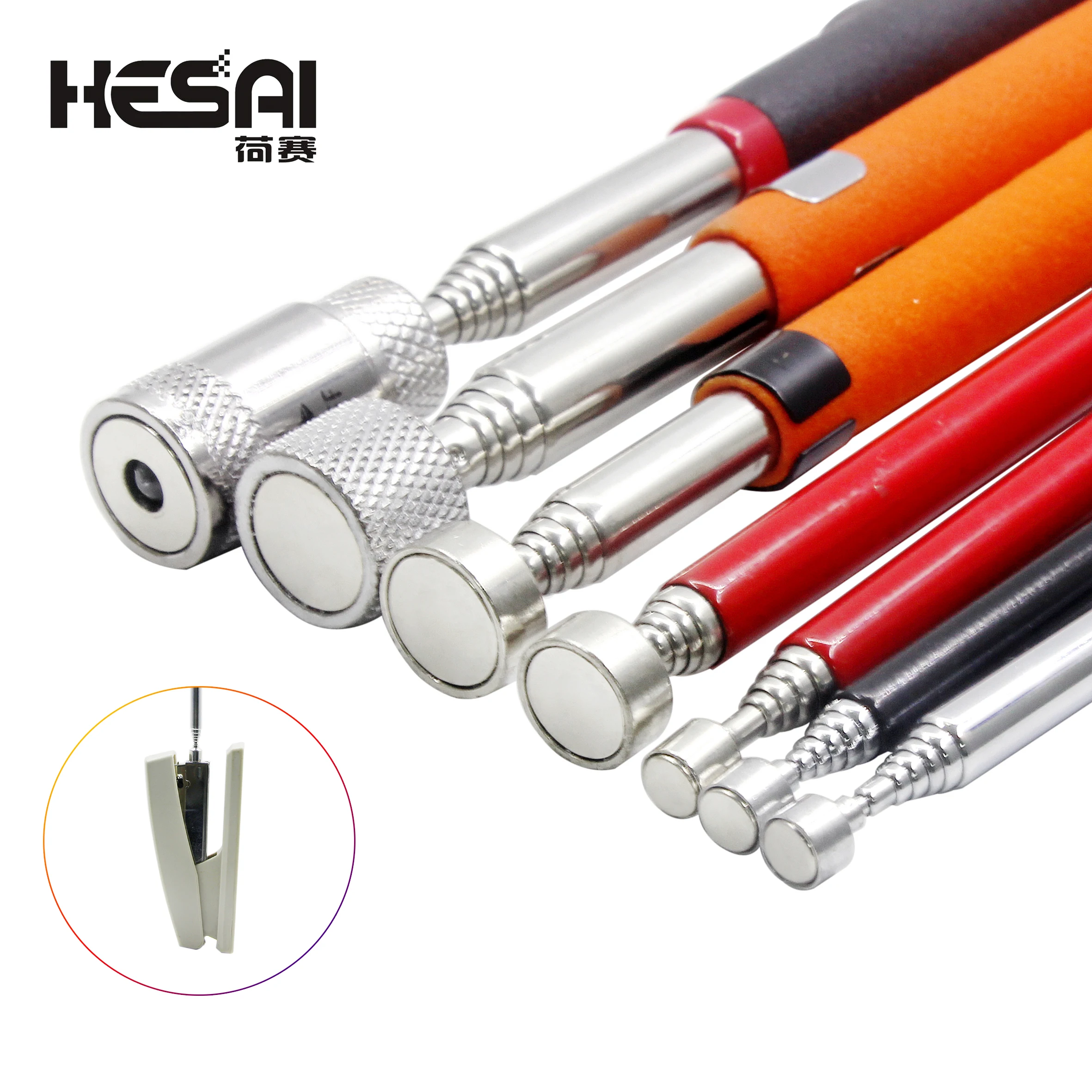 Multiple models Portable Telescopic Magnetic Magnet Pen Handy With LED Tool Capacity For Picking Up Nut Bolt Extendable