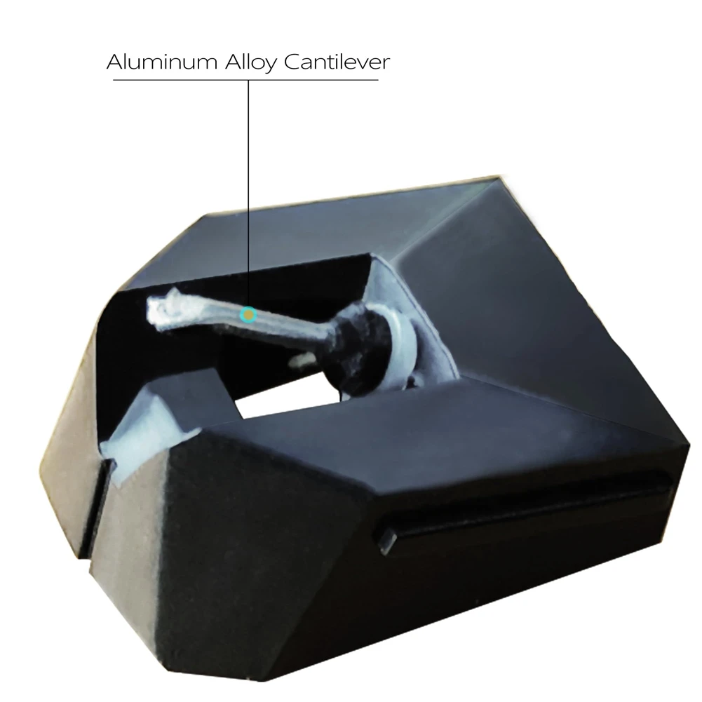 Agulha stylus de substituição de diamante AA91 AT-VMN95E para série VM95, compatível com toca-discos de vinil Audio Technica AT-LP120X