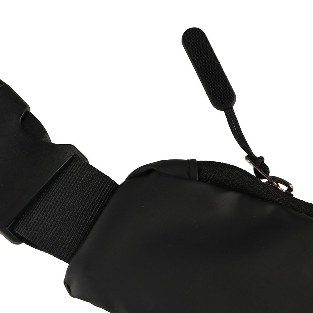 Bolsa de peito antifurto à prova d'água, alças ajustáveis, grande capacidade, encaixe próximo, filme de couro, resistente ao desgaste