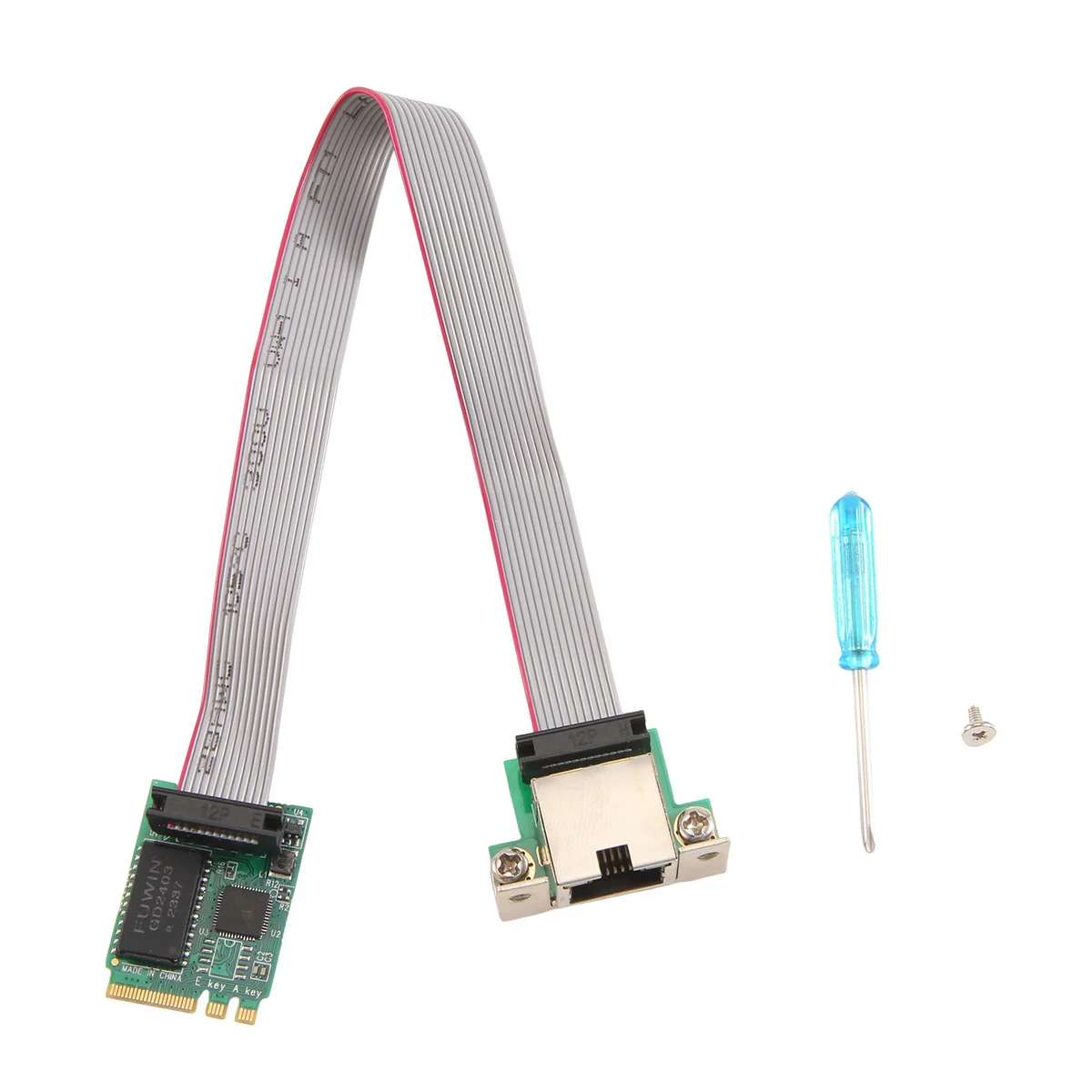 M.2 A + E ключ 2,5G Ethernet LAN Карта RTL8125B сетевая карта промышленного контроля M.2 Gigabit Ethernet Сетевая карта