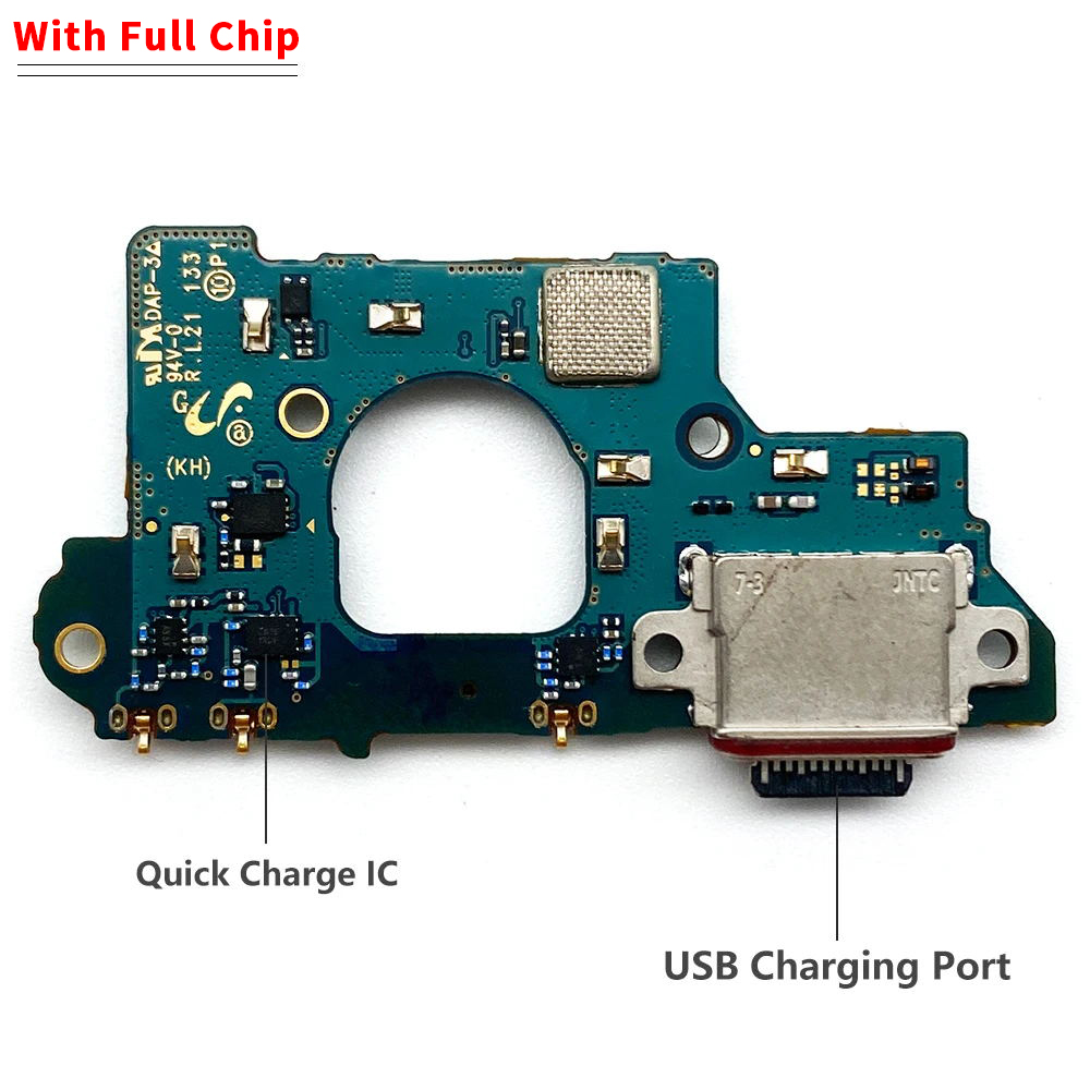 新しい USB 充電器充電ポートドックコネクタマイクボードメインケーブル交換サムスン S20 Fe 4 グラム G780F / 5 グラム G781V