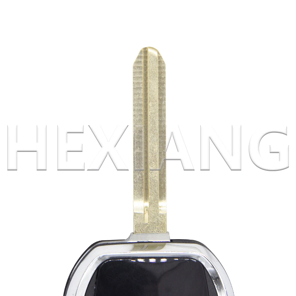 HE Upgrade TOY43 Blade Car Key Flip Shell Case FOB For Toyota Corolla RAV4 Highlander Camry Tacoma Tundra Pruis