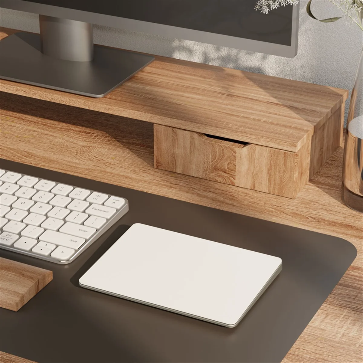 TouchSub Bluetooth sans fil aste, ensolemultifonctions, TrackSub, TouchSub pour ordinateur portable, iPad, IOS, Mac, noir