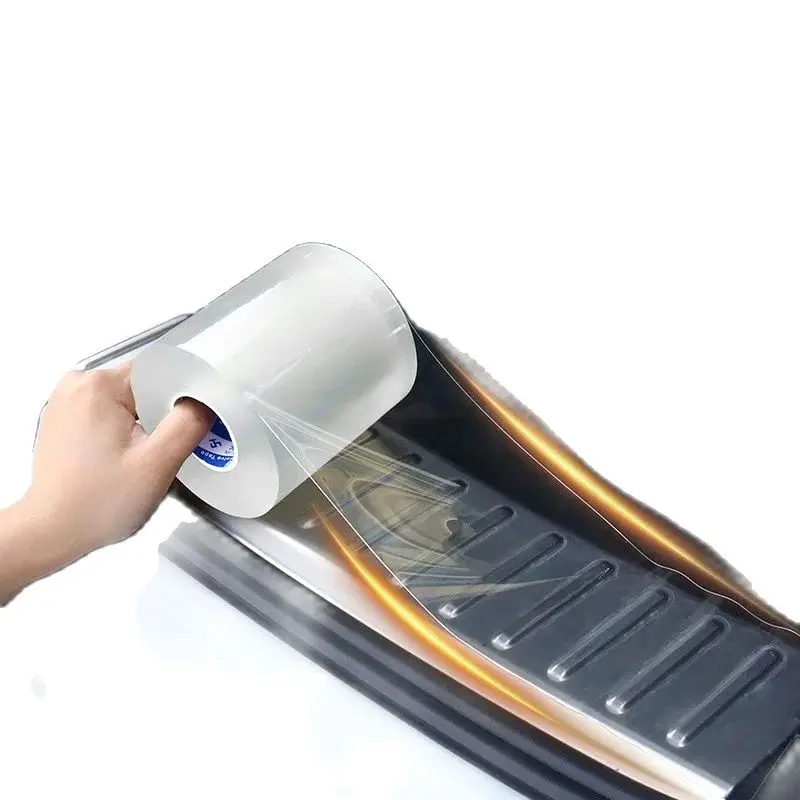 Adesivi per auto Protezione per davanzale della porta Adesivo universale per bordo della portiera dell'auto Pellicola protettiva antigraffio per paraurti per auto Accessori per lo styling dell'auto