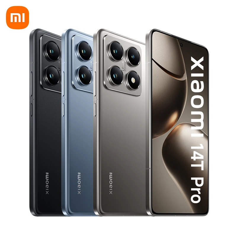 Versione globale Xiaomi 14T Pro 5G Versione globale 50MP Fotocamera Leica MediaTek Dimensity 9300+ 6,67'' 144Hz AMOLED 120W HyperCharge
