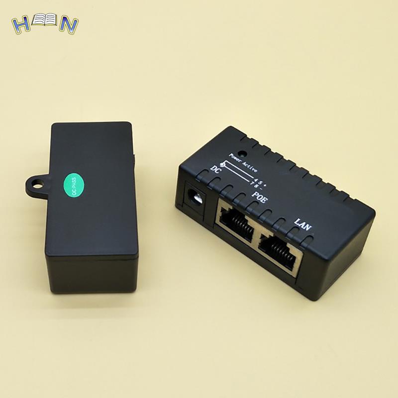 Passive POE injector for IP Camera VoIP Phone Netwrok AP device 12V - 48V