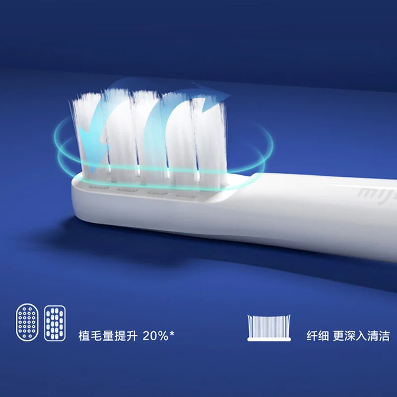 Xiaomi Mijia Âm Bàn Chải Đánh Răng Điện T100 Người Lớn Siêu Âm Bàn Chải Đánh Răng Tự Động USB Chống Nước Răng Bàn Chải Nồi Cơm Điện Từ