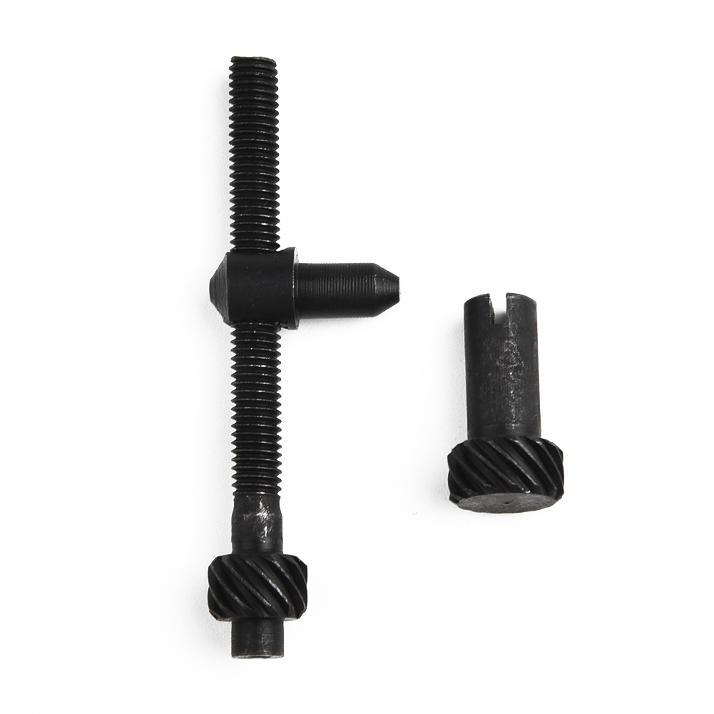 1 conjunto de tensor ajustador de corrente adequado para motosserra chinesa 4500 5200 5800 45cc 52cc 58cc modelos peças de ferramentas