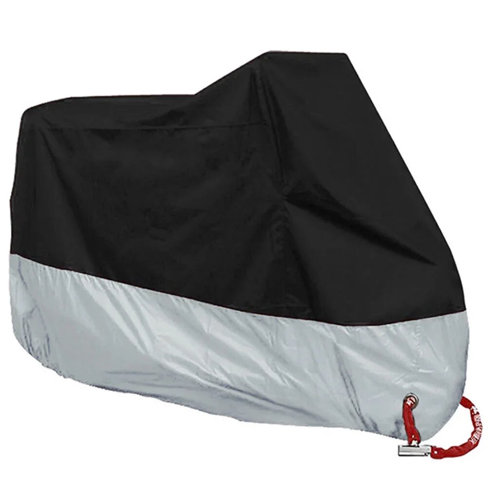 Cubierta impermeable para motocicleta, cubierta a prueba de polvo, protección UV 190T, varios colores, todas las estaciones