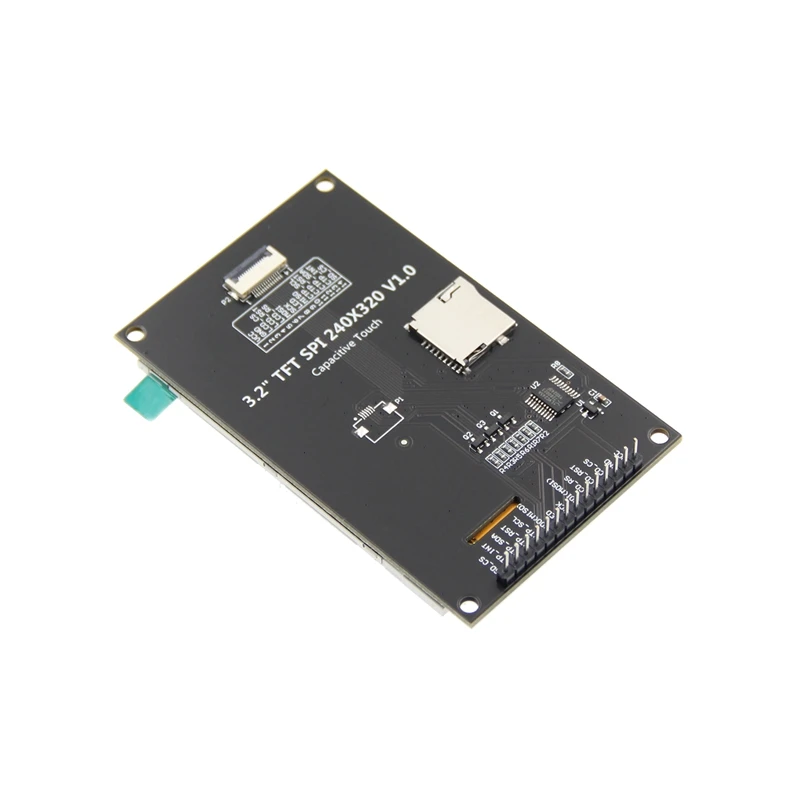 3,2 Zoll spi serielle Schnitts telle tft lcd kapazitives Touchscreen-Anzeige modul 240*320 ips Version schwarz