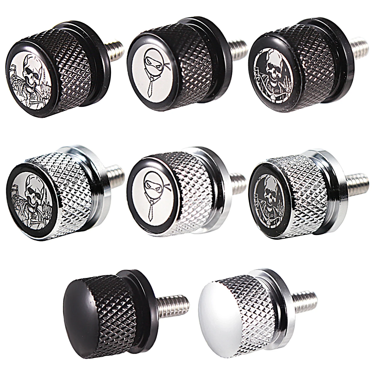 Perno de asiento trasero, tornillo de guardabarros de aluminio para Harley 1996-2023 Sportster 883 1200 48 Touring Dyna Softail Street Glide