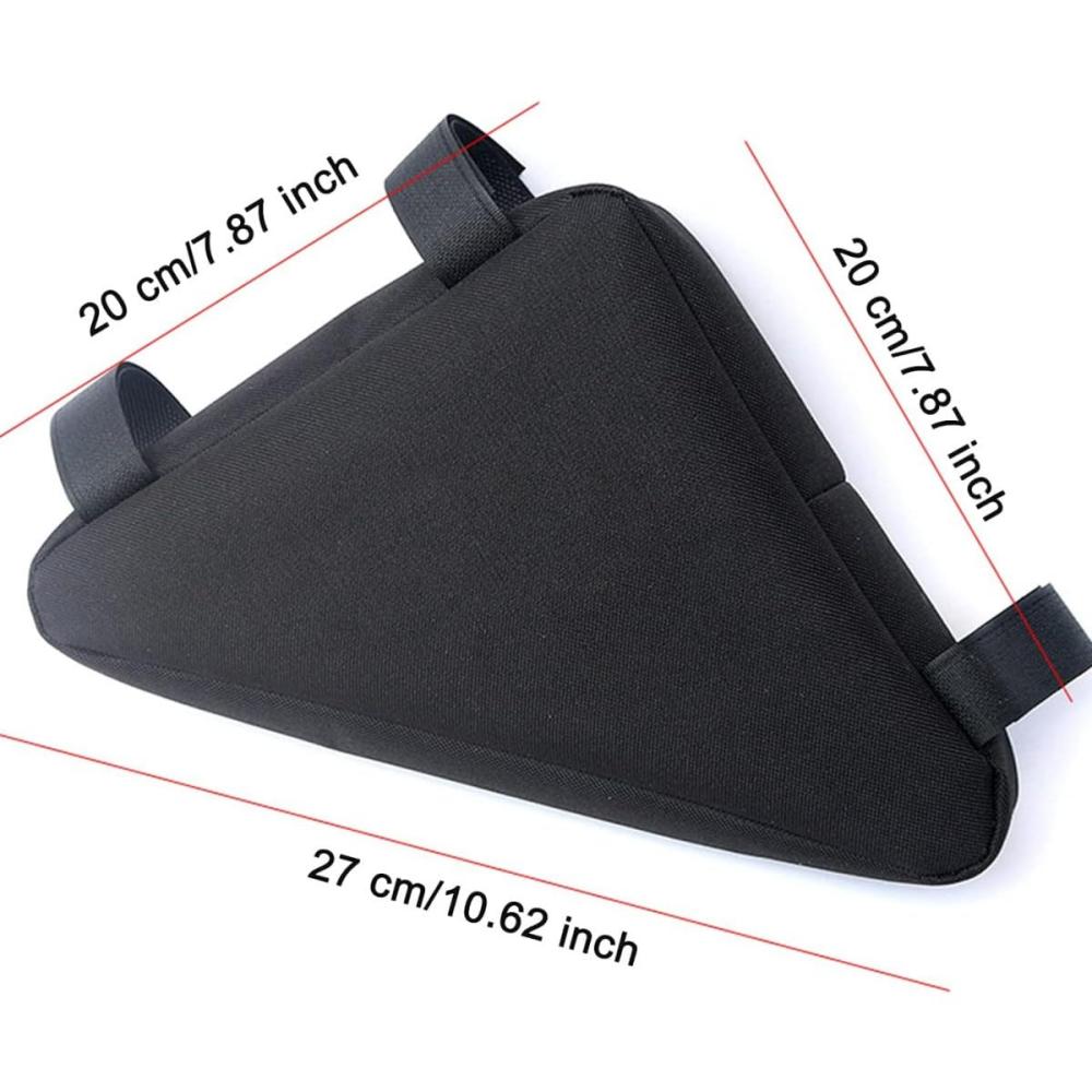 Torba rowerowa trójkątna DOMEN na ramę, wodoodporna torba na przednią rurę, torba rowerowa na narzędzia, torba do przechowywania roweru, akcesoria rowerowe