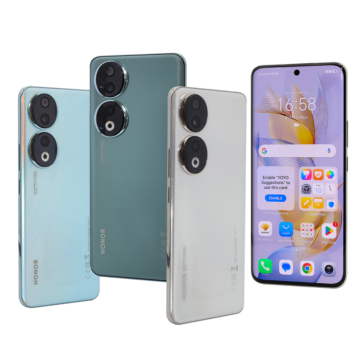 New Global Version HONOR 90 5G 200MP Ultra-Clear Camera Snapdragon 7 Gen 1 5000mAh Battery Life 66W Supercharger 120Hz Display