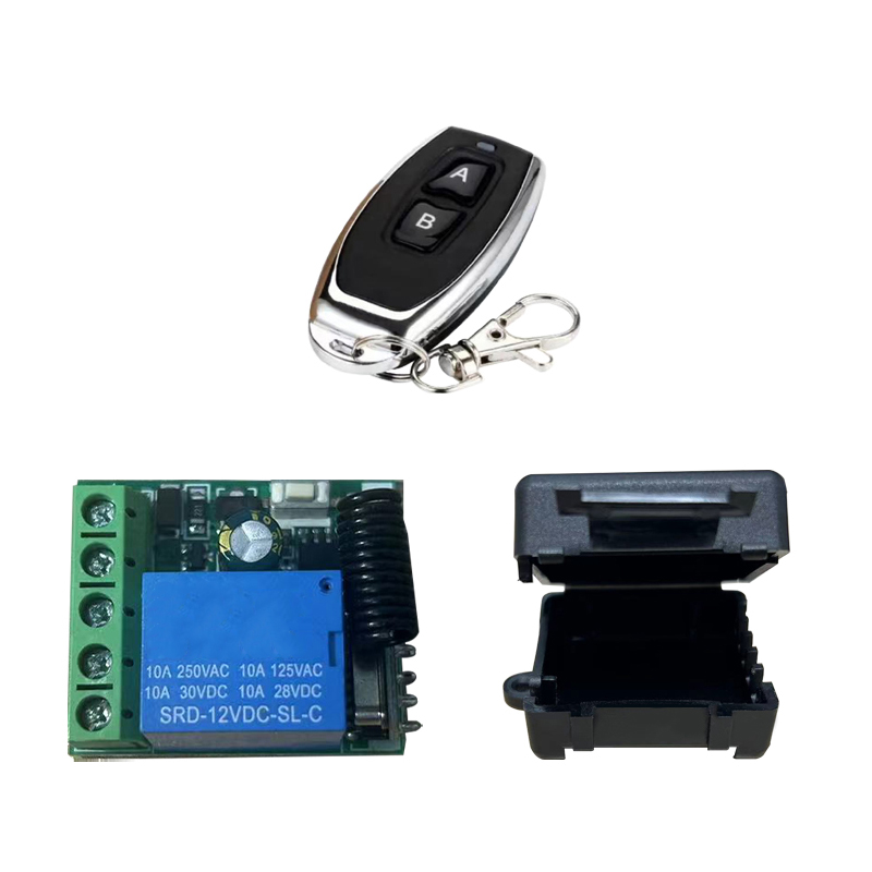 433mhz interruptor de controle remoto sem fio universal dc 12v 1ch módulo receptor relé transmissor rf 433 mhz controles remotos