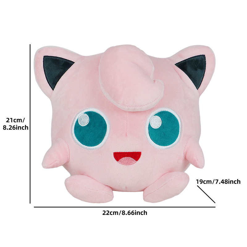 Original Jigglypuff Gefüllte Puppe Plüsch Spielzeug Gengar Clefairy Marill Cartoon Kawaii Geburtstag Geschenk Für Kinder Sammlung